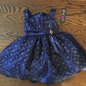 Navy Infant Special Occasion Dress Size 24m
